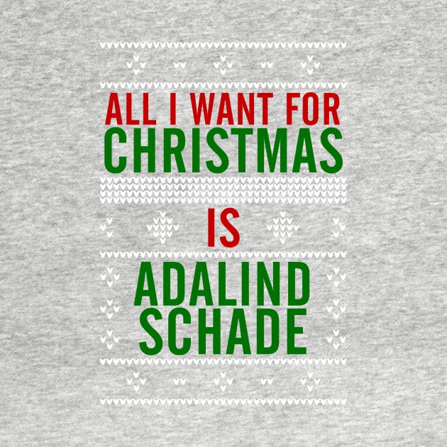 All I want for Christmas is Adalind Schade by AllieConfyArt